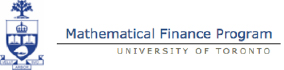 Mathematical Finance University of Toronto Logo